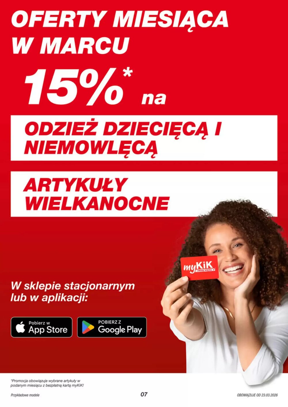Gazetka promocyjna KiK  ważna od 23.03.2026 - Strona 7.
