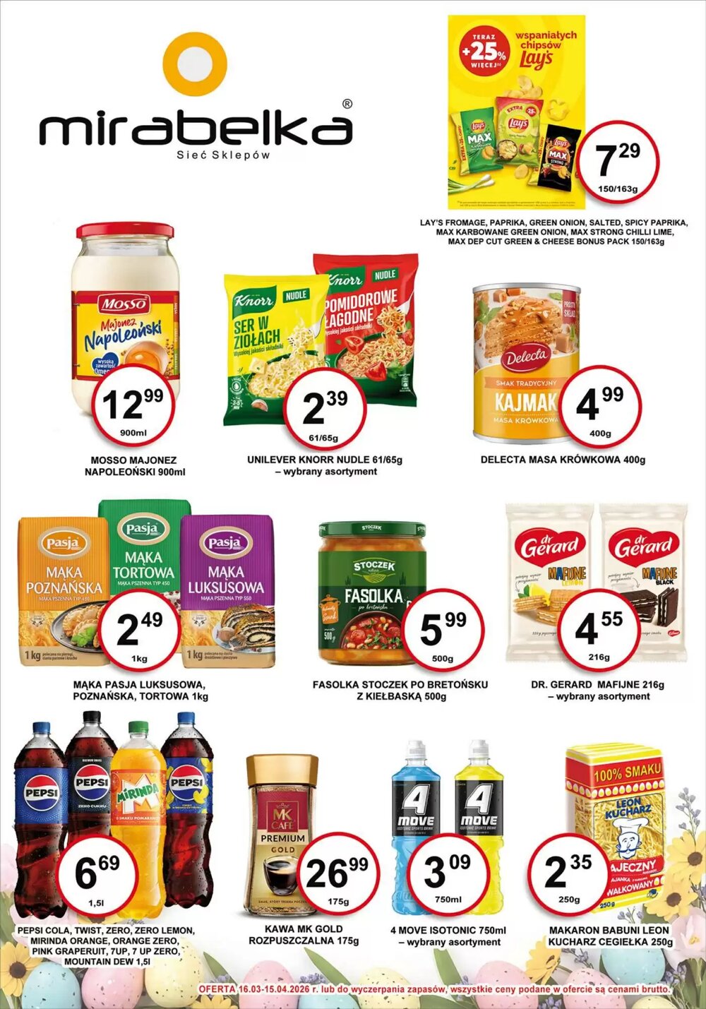 Gazetka promocyjna Mirabelka  ważna od 24.03.2026 - Strona 1.