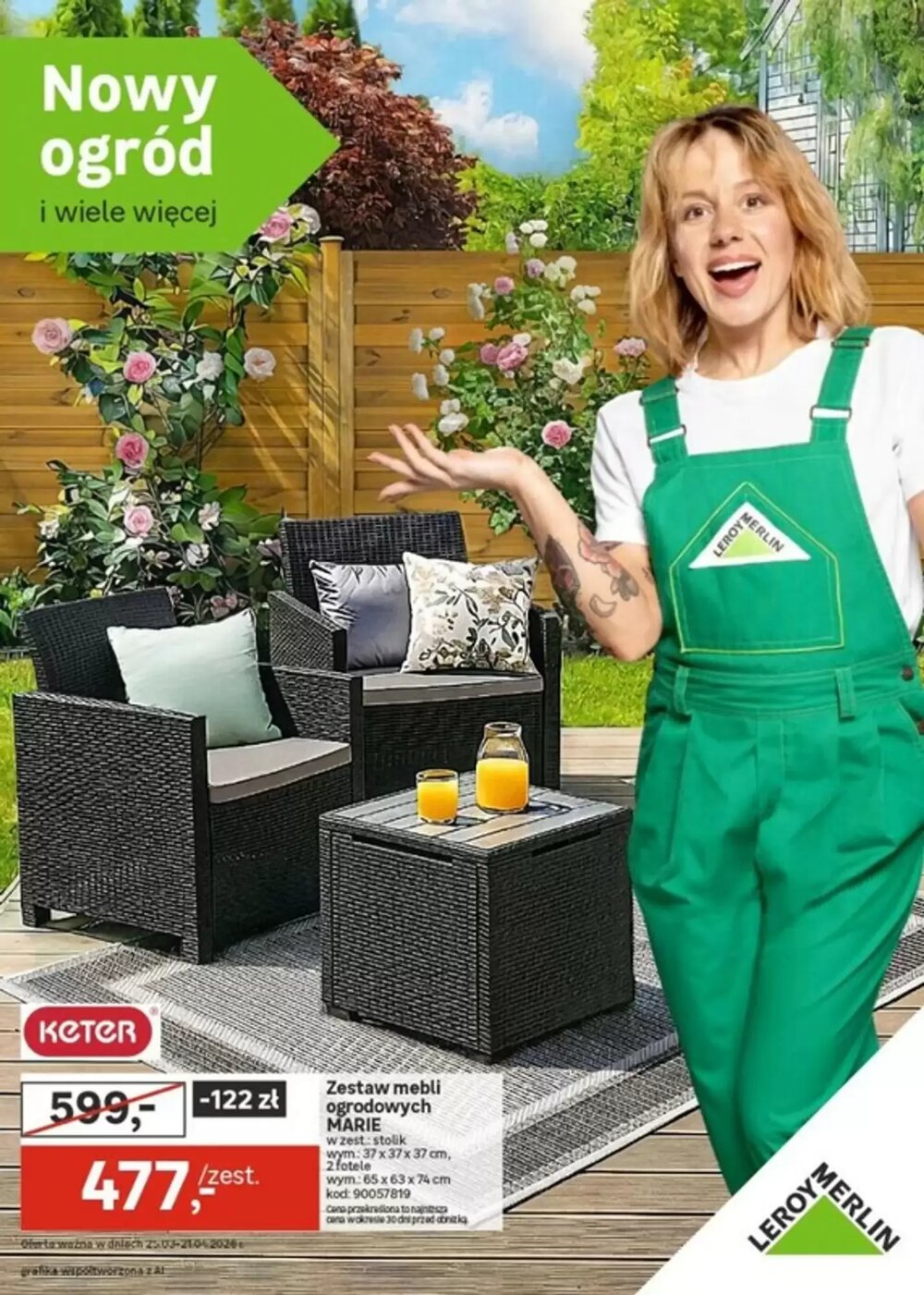 Gazetka promocyjna Leroy Merlin  ważna od 25.03.2026 - Strona 1.