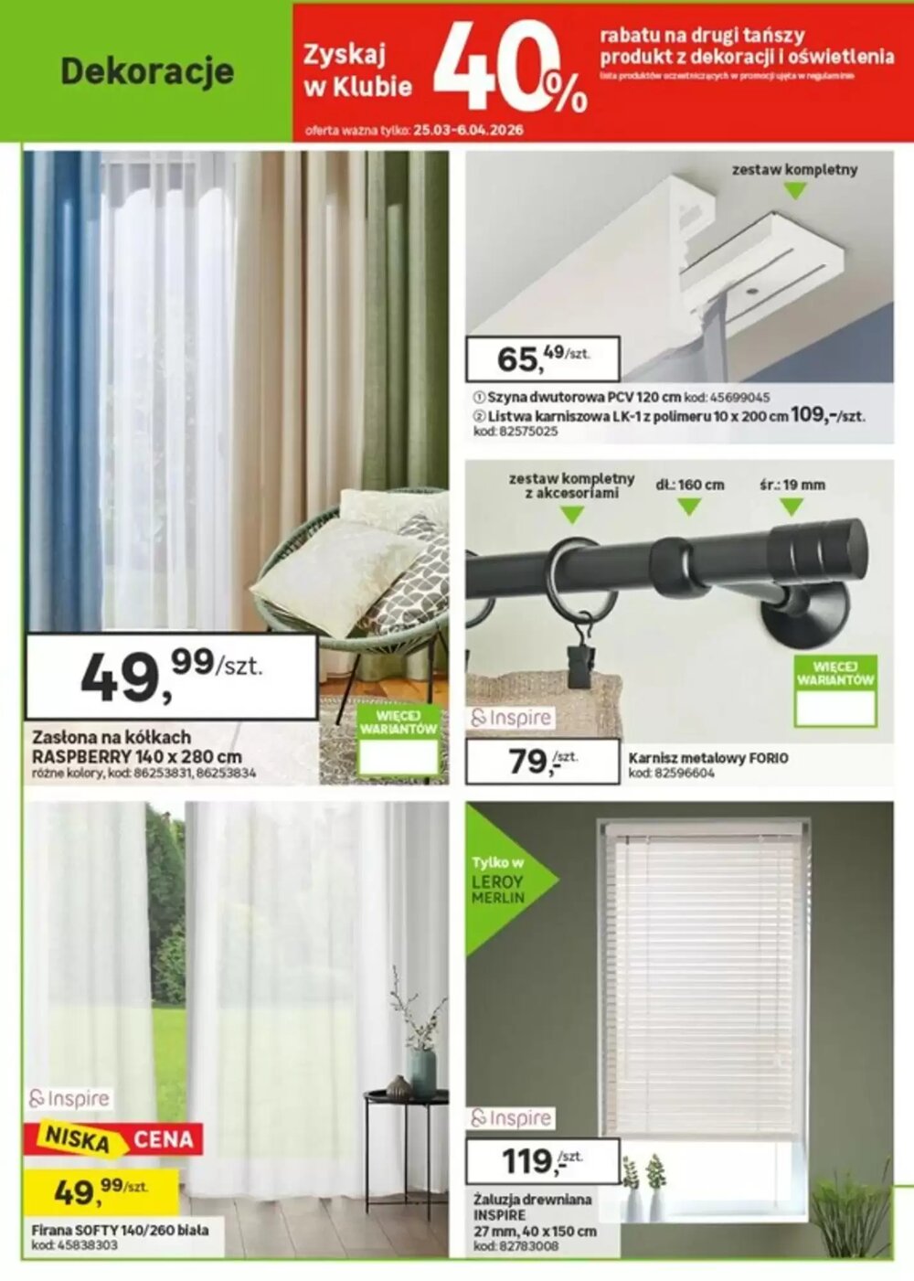 Gazetka promocyjna Leroy Merlin  ważna od 25.03.2026 - Strona 18.
