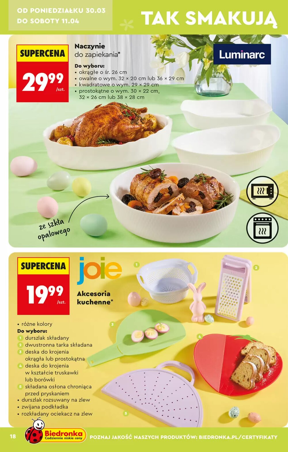 Gazetka promocyjna Biedronka  ważna od 28.03.2026 - Strona 18.