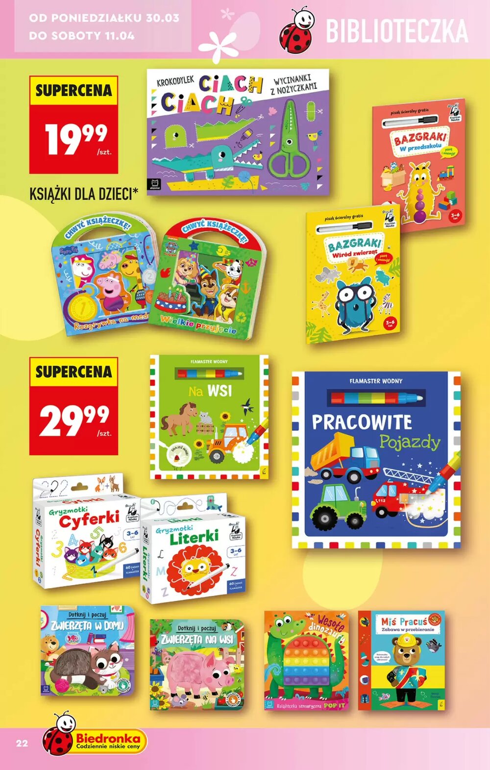 Gazetka promocyjna Biedronka  ważna od 28.03.2026 - Strona 22.