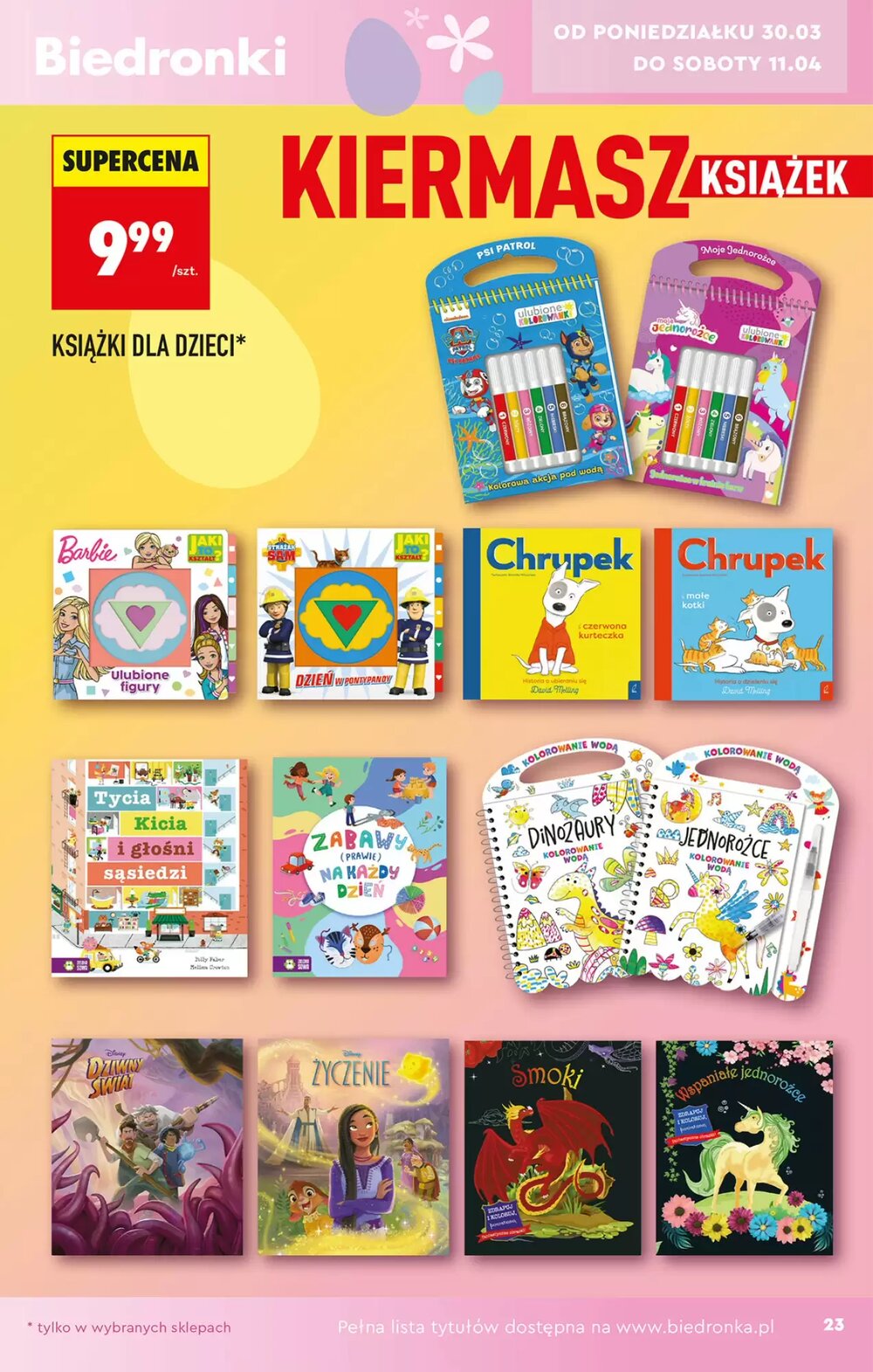 Gazetka promocyjna Biedronka  ważna od 28.03.2026 - Strona 23.