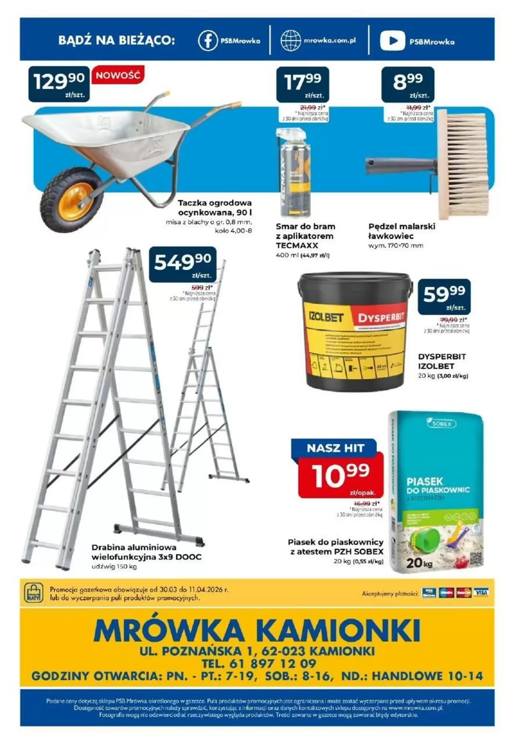 Gazetka promocyjna Mrówka  ważna od 30.03.2026 - Strona 4.