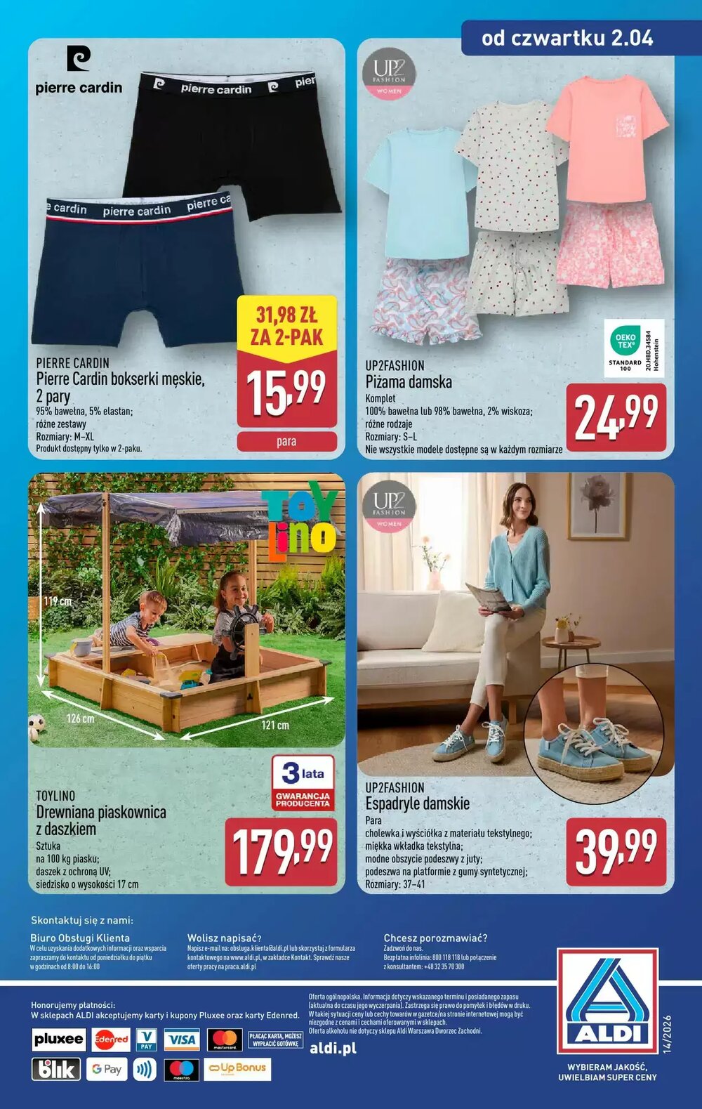 Gazetka promocyjna ALDI  ważna od 31.03.2026 - Strona 14.