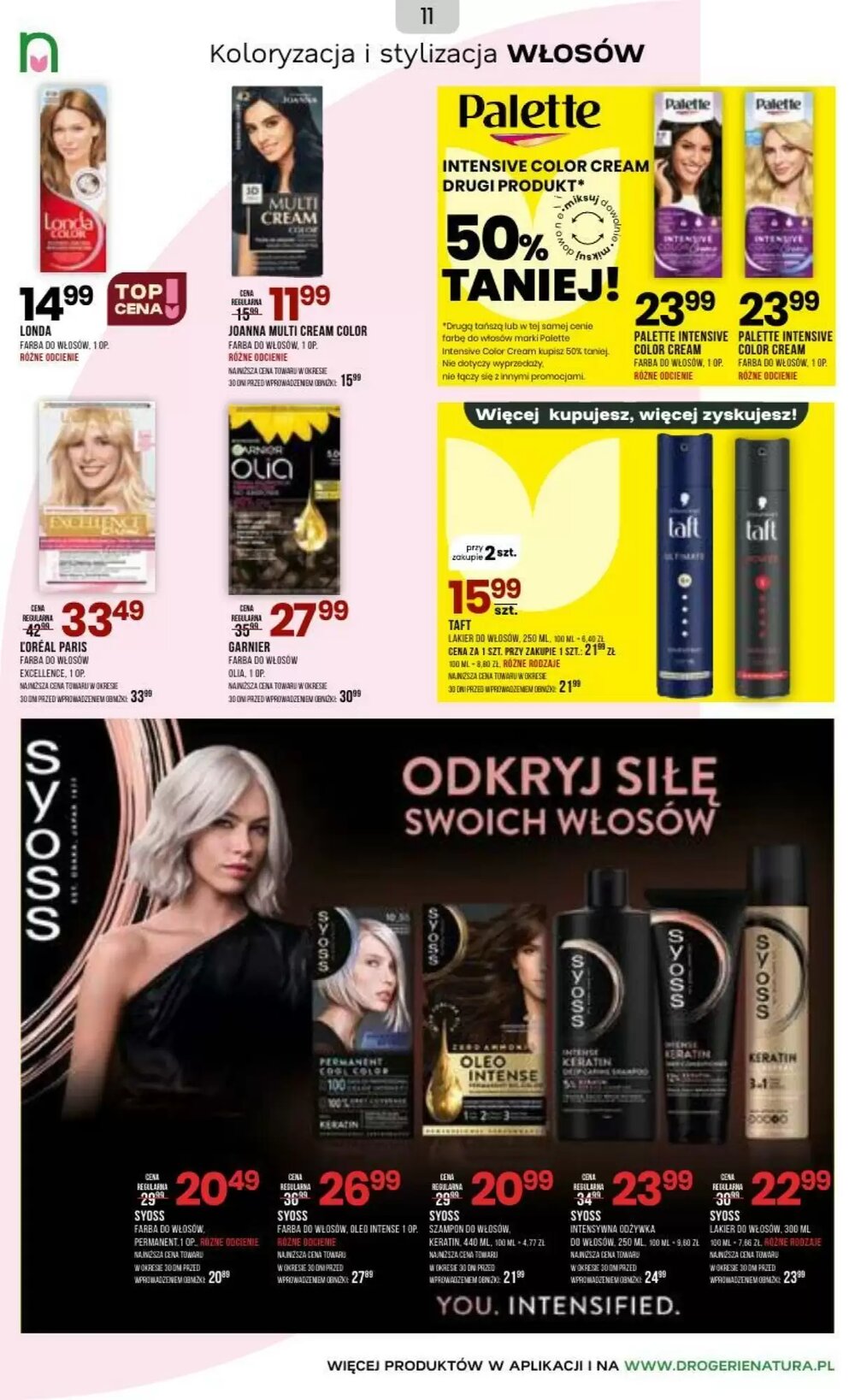 Gazetka promocyjna Drogerie Natura  ważna od 31.03.2026 - Strona 11.