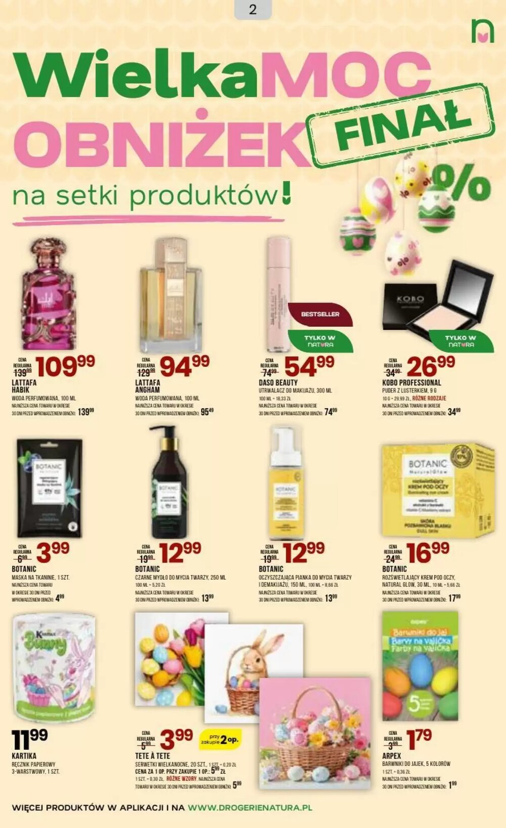 Gazetka promocyjna Drogerie Natura  ważna od 31.03.2026 - Strona 2.