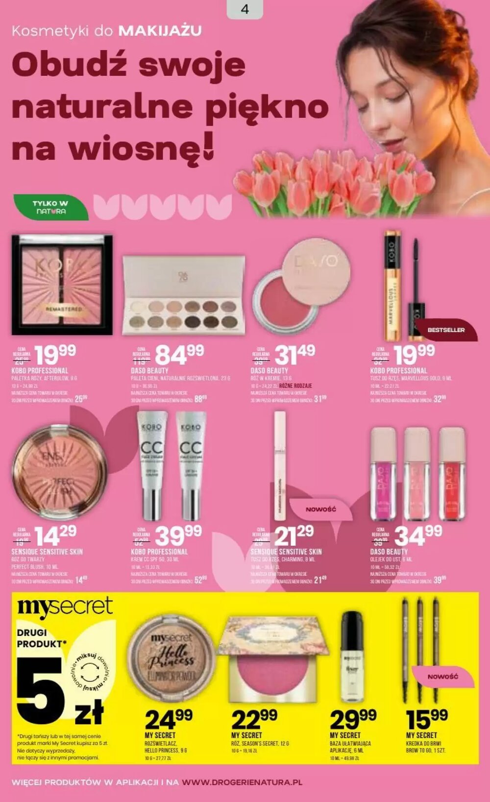 Gazetka promocyjna Drogerie Natura  ważna od 31.03.2026 - Strona 4.