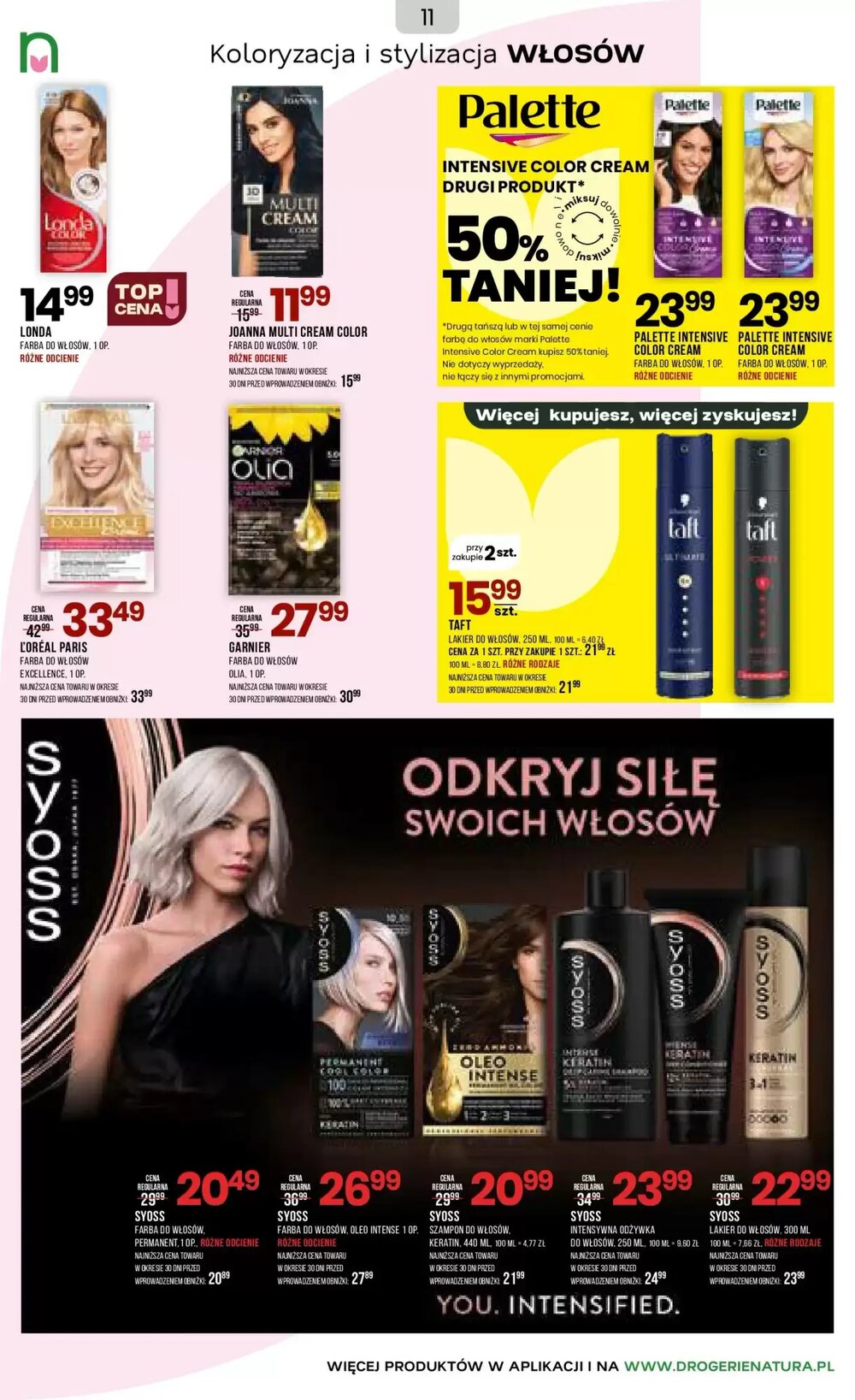 Gazetka promocyjna Drogerie Natura  ważna od 31.03.2026 - Strona 11.