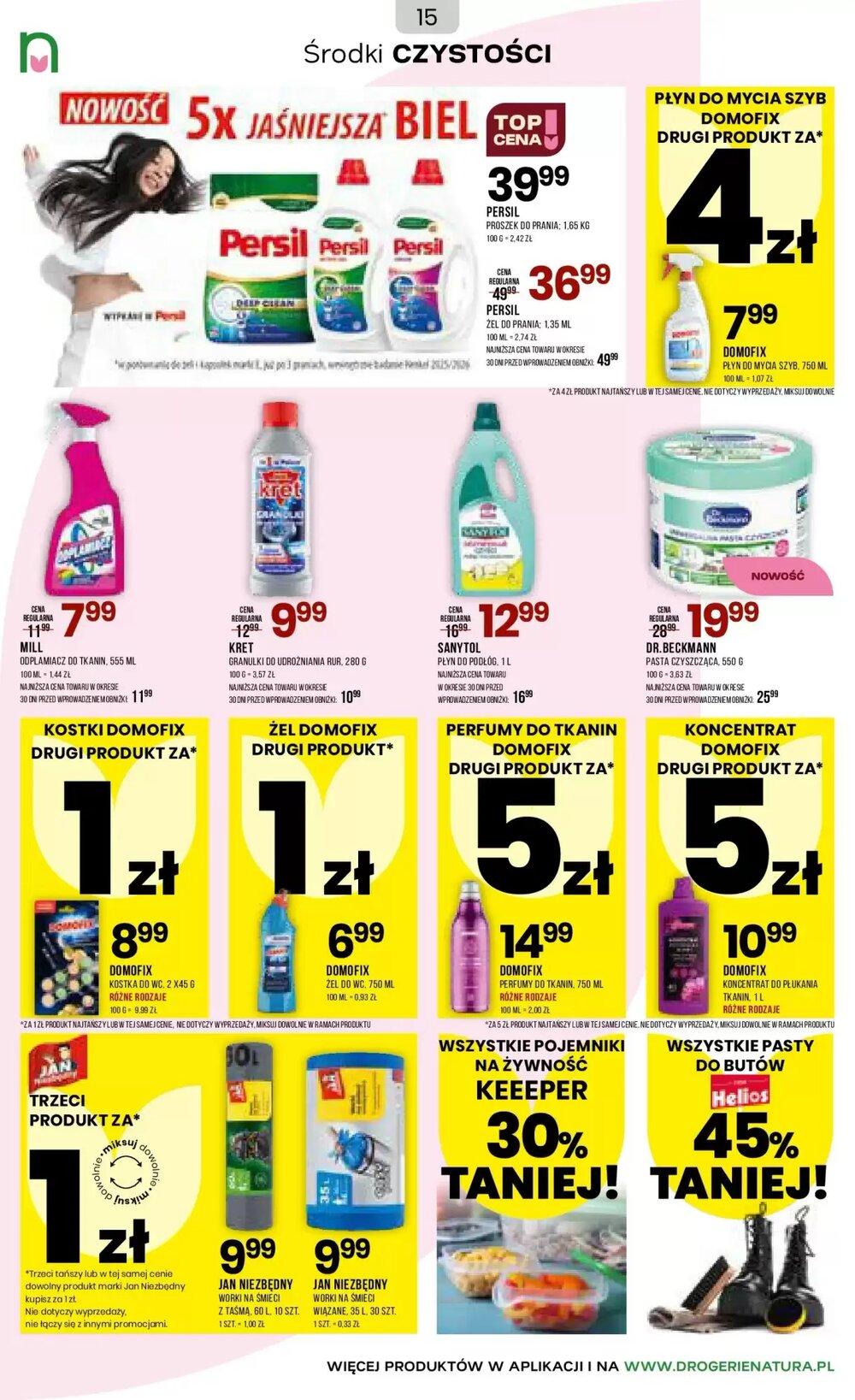 Gazetka promocyjna Drogerie Natura  ważna od 31.03.2026 - Strona 15.