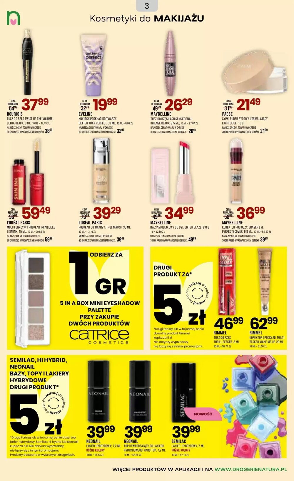 Gazetka promocyjna Drogerie Natura  ważna od 31.03.2026 - Strona 3.