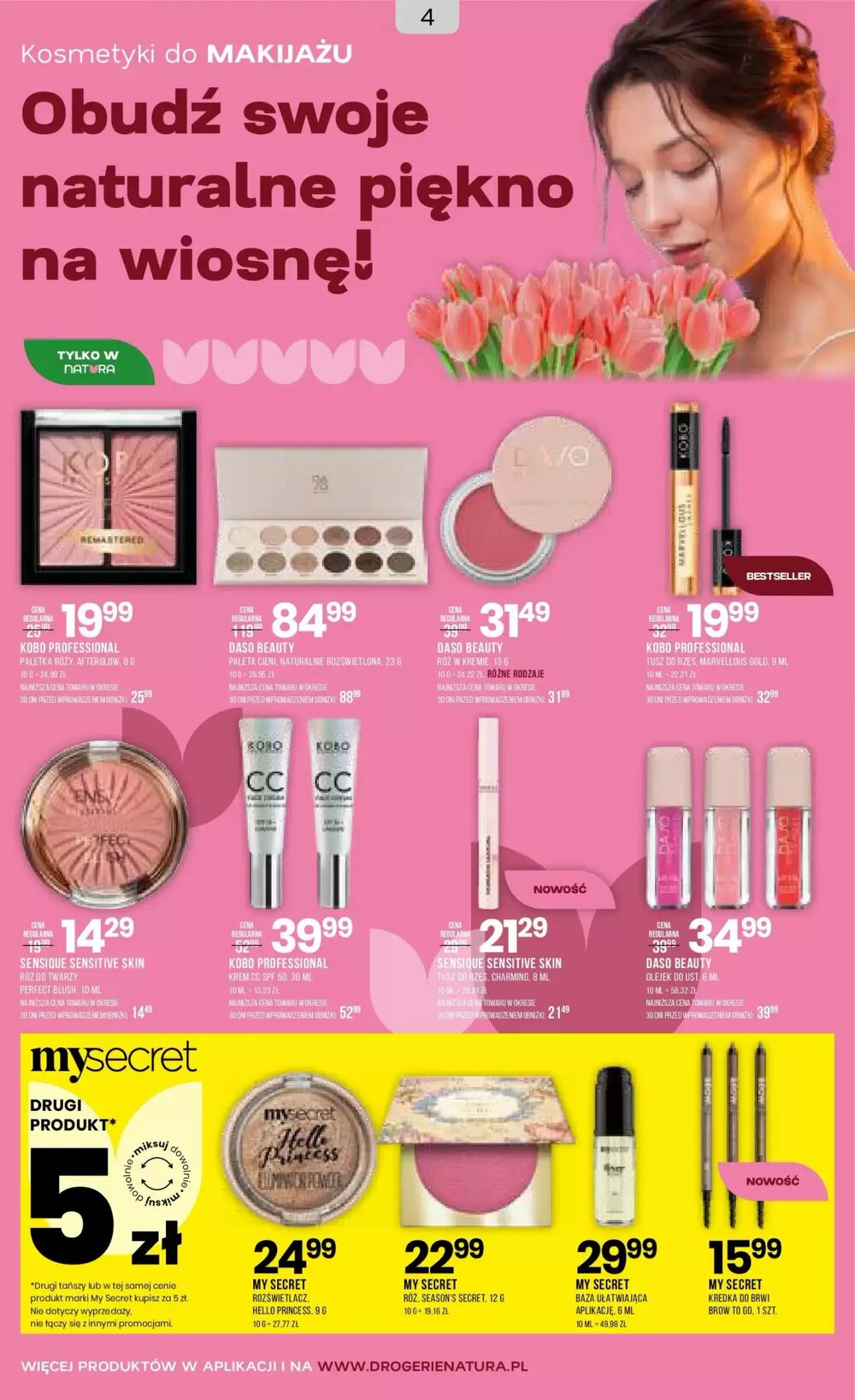 Gazetka promocyjna Drogerie Natura  ważna od 31.03.2026 - Strona 4.