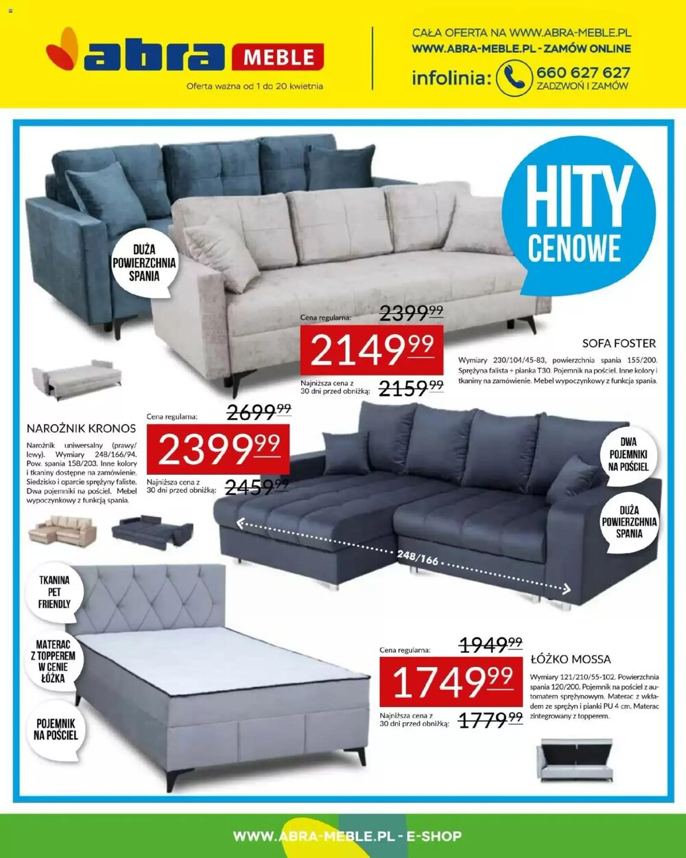 Gazetka promocyjna Abra  ważna od 01.04.2026 - Strona 1.