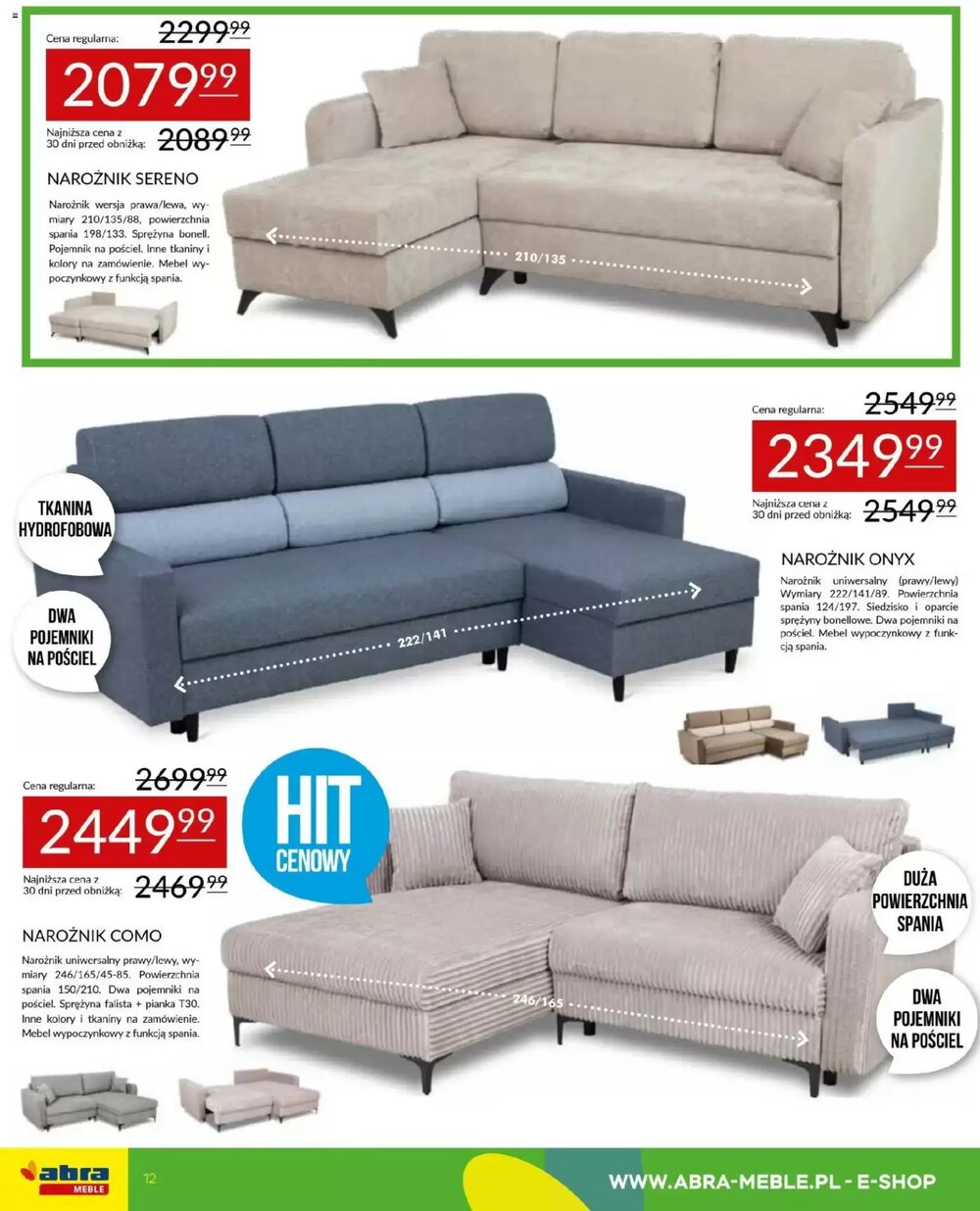 Gazetka promocyjna Abra  ważna od 01.04.2026 - Strona 12.