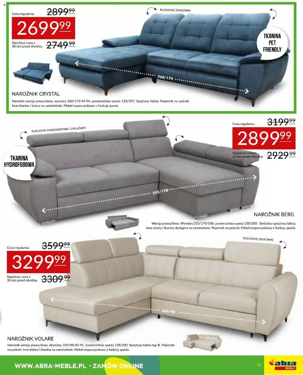 Gazetka promocyjna Abra  ważna od 01.04.2026 - Strona 13.