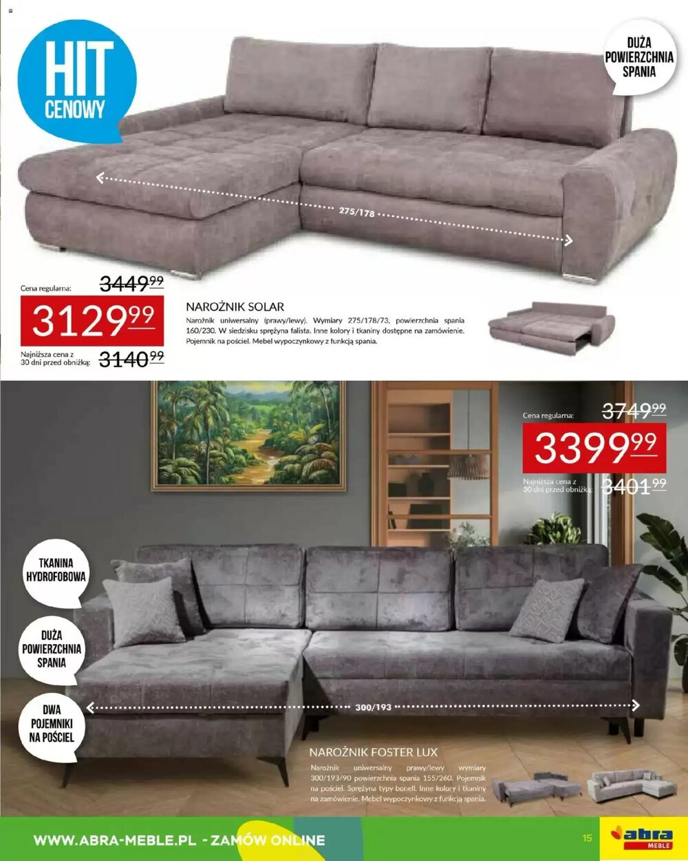 Gazetka promocyjna Abra  ważna od 01.04.2026 - Strona 15.