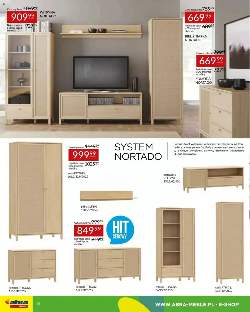 Gazetka promocyjna Abra  ważna od 01.04.2026 - Strona 16.