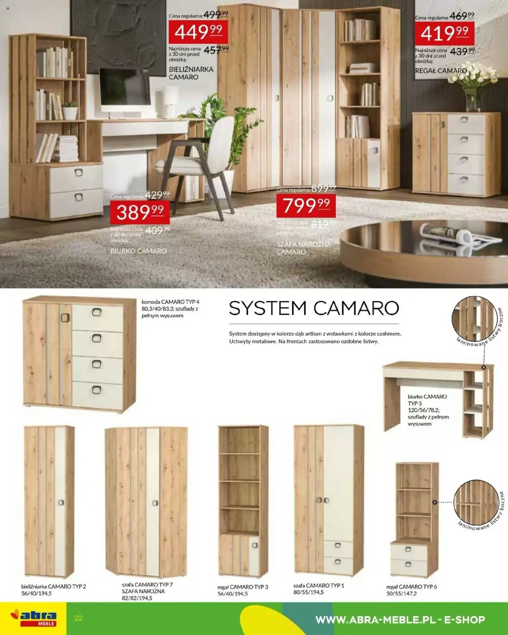 Gazetka promocyjna Abra  ważna od 01.04.2026 - Strona 22.