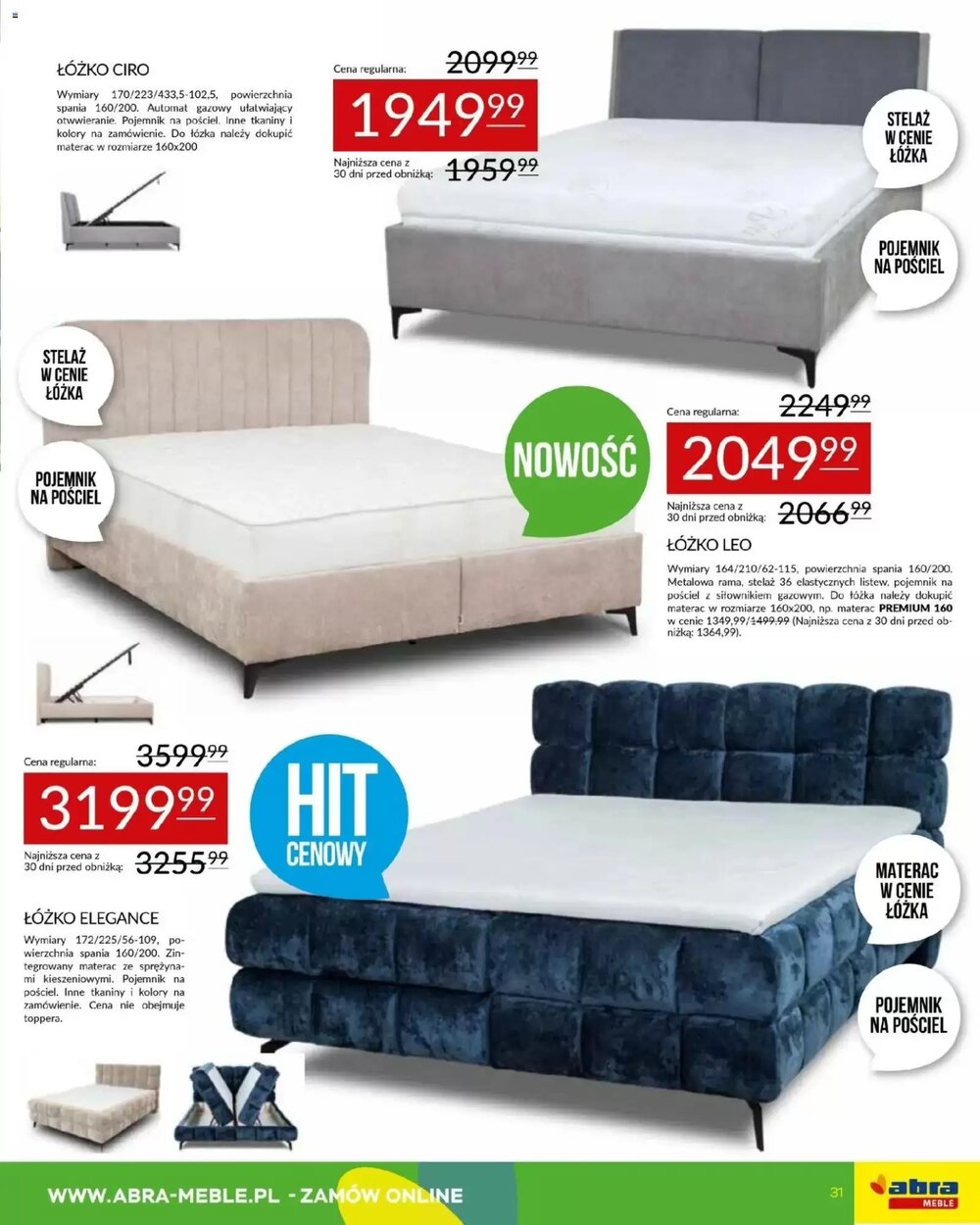 Gazetka promocyjna Abra  ważna od 01.04.2026 - Strona 31.