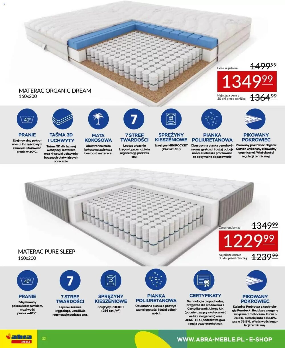 Gazetka promocyjna Abra  ważna od 01.04.2026 - Strona 32.