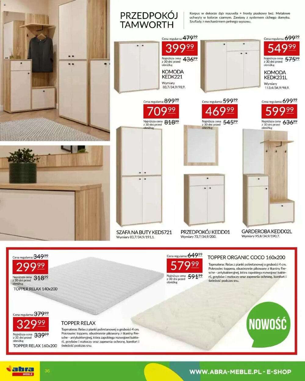 Gazetka promocyjna Abra  ważna od 01.04.2026 - Strona 36.