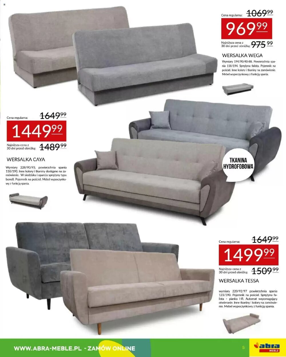 Gazetka promocyjna Abra  ważna od 01.04.2026 - Strona 5.