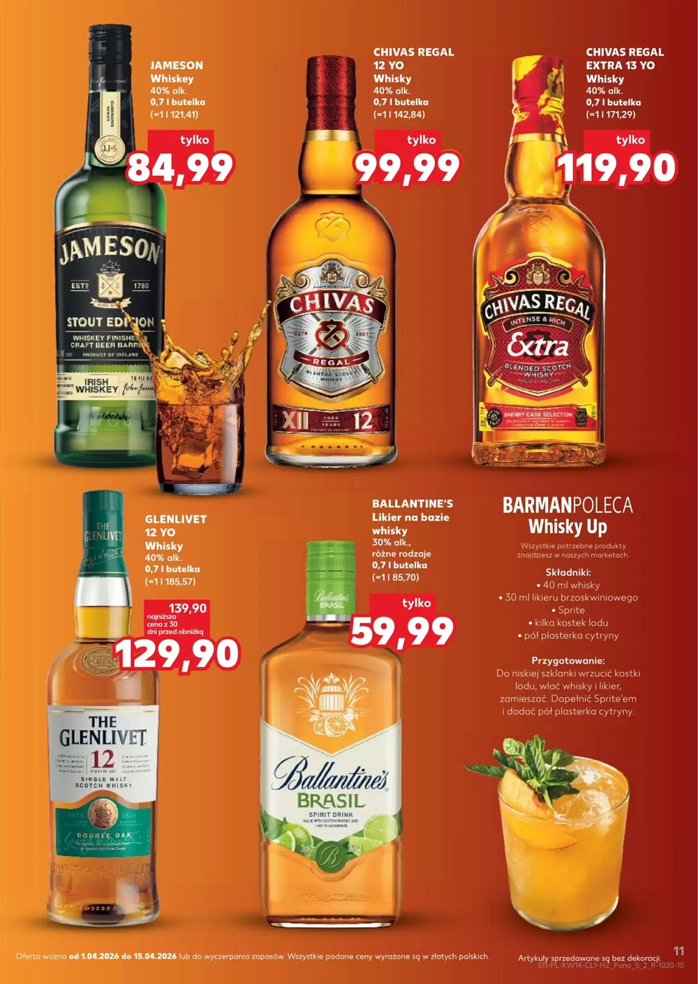 Gazetka promocyjna Kaufland  ważna od 01.04.2026 - Strona 11.