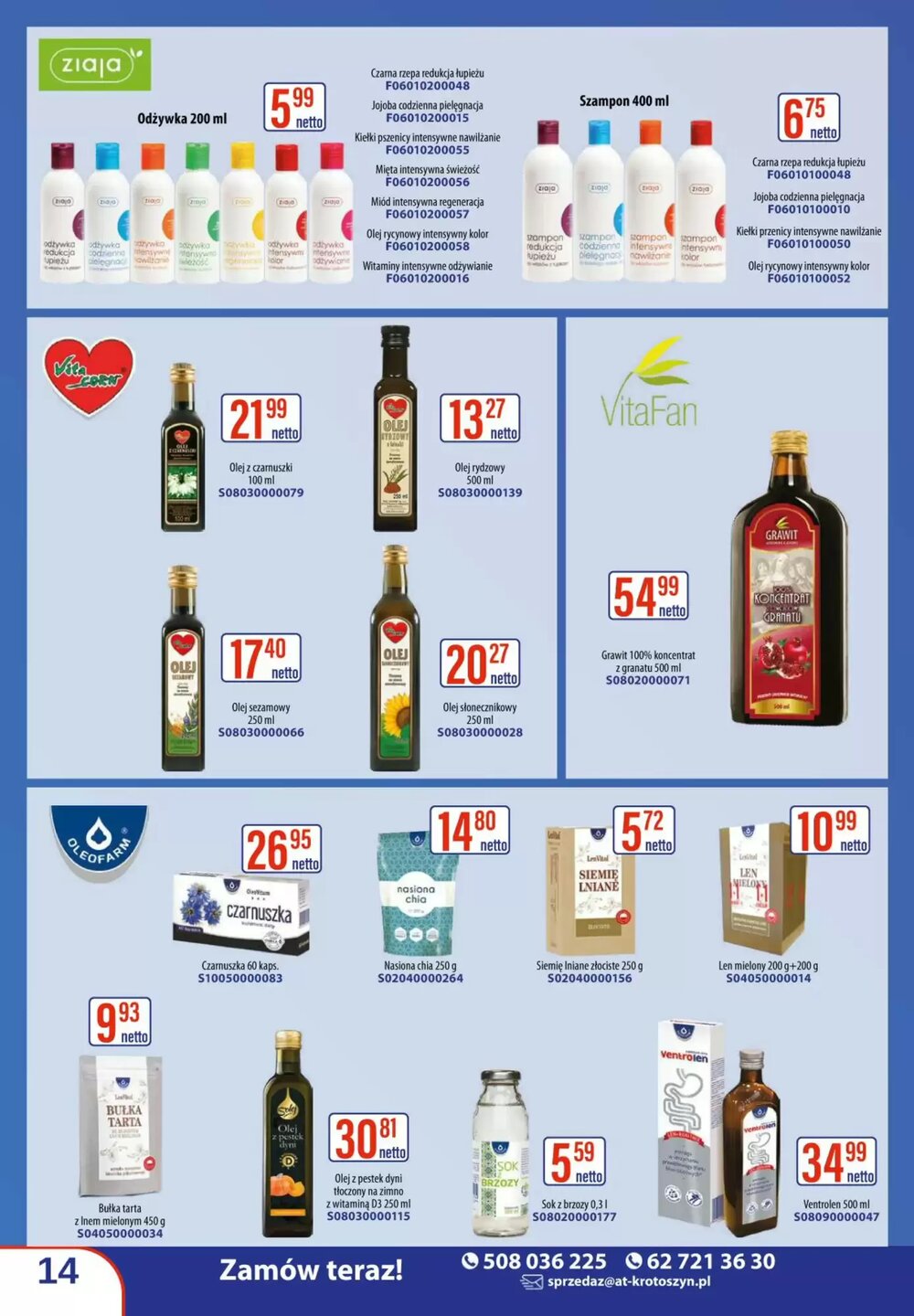 Gazetka promocyjna AT  ważna od 01.04.2026 - Strona 14.