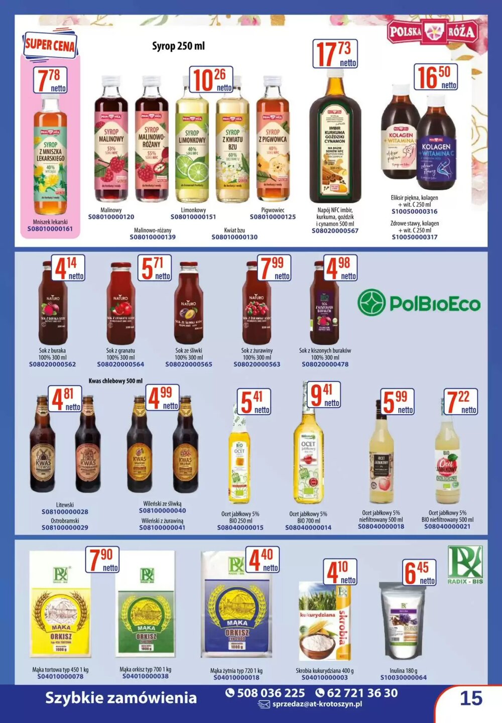 Gazetka promocyjna AT  ważna od 01.04.2026 - Strona 15.