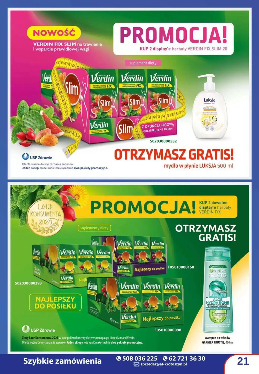 Gazetka promocyjna AT  ważna od 01.04.2026 - Strona 21.