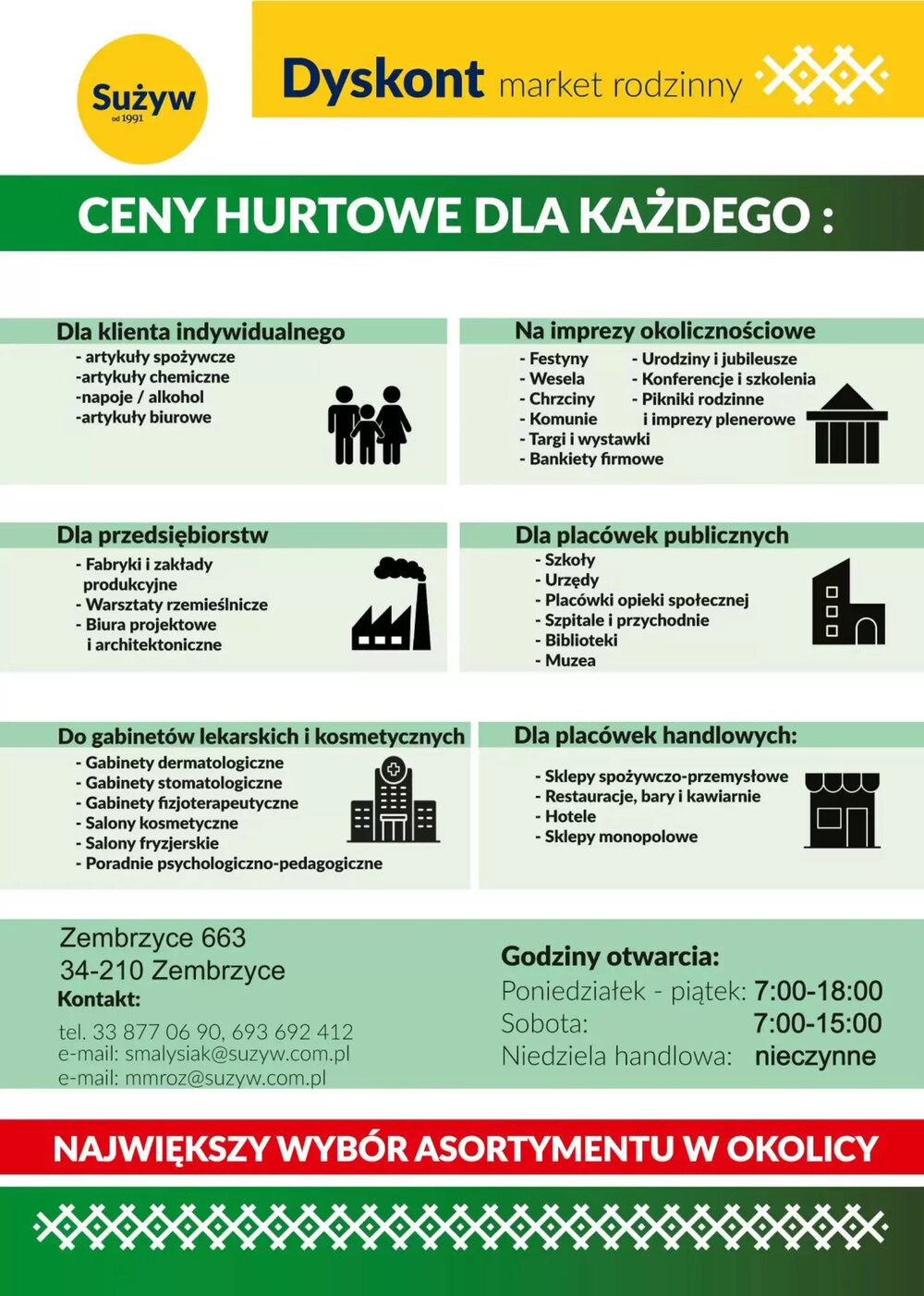 Gazetka promocyjna Sużyw  ważna od 01.04.2026 - Strona 2.