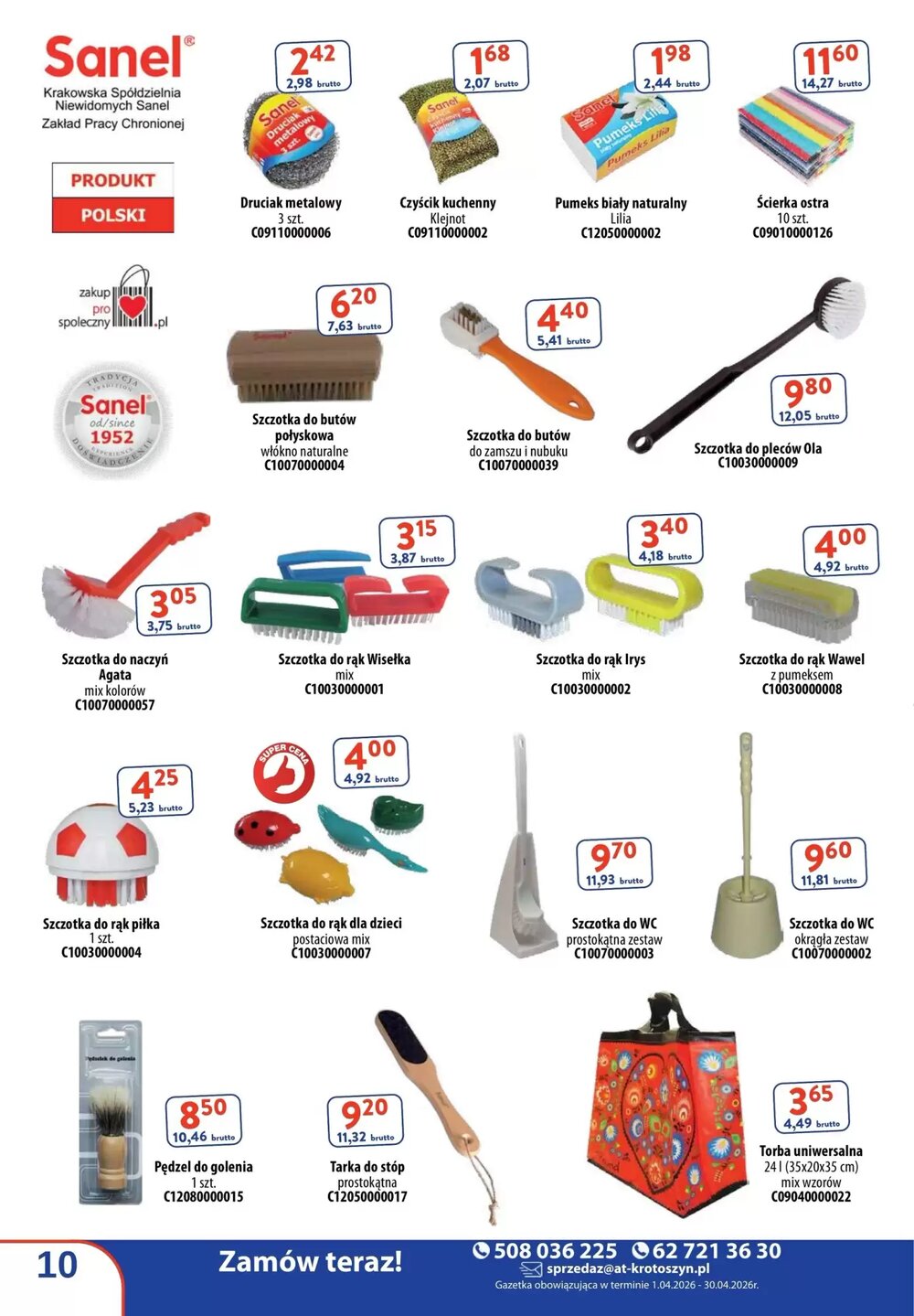 Gazetka promocyjna Agata  ważna od 01.04.2026 - Strona 10.