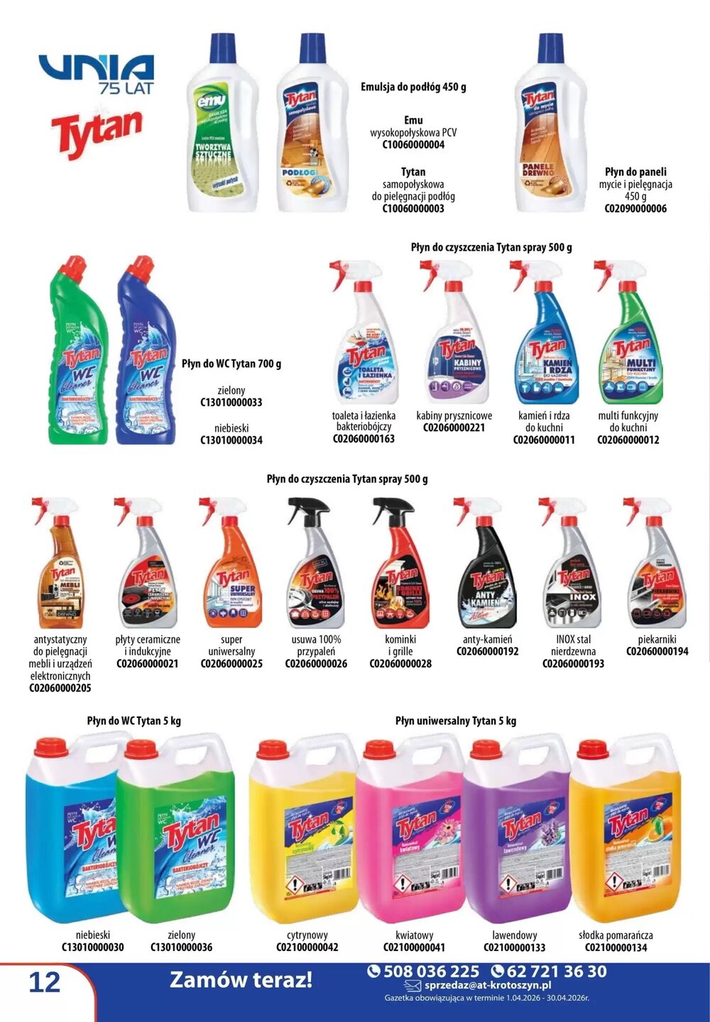 Gazetka promocyjna Agata  ważna od 01.04.2026 - Strona 12.