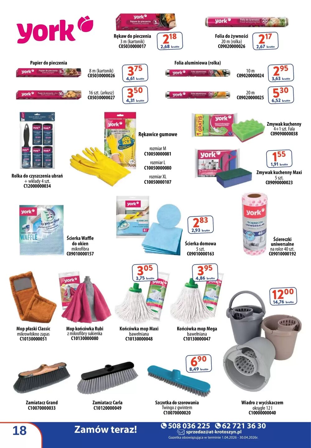 Gazetka promocyjna Agata  ważna od 01.04.2026 - Strona 18.