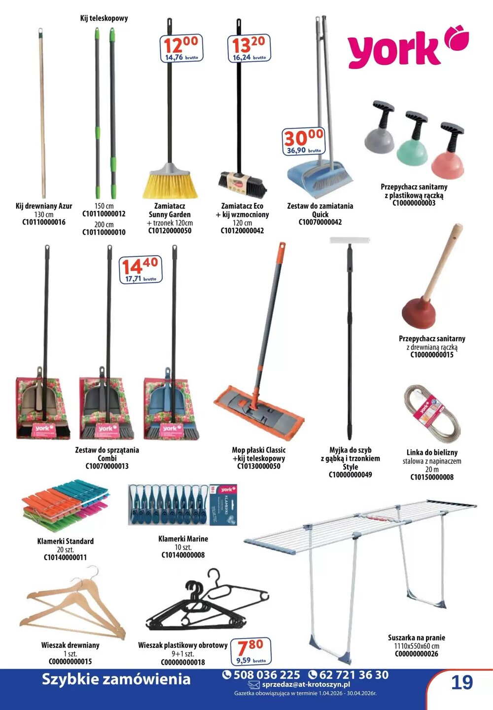 Gazetka promocyjna Agata  ważna od 01.04.2026 - Strona 19.