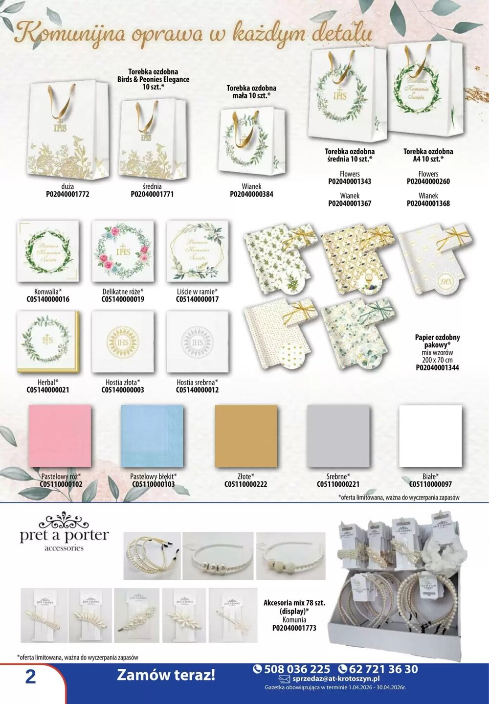 Gazetka promocyjna Agata  ważna od 01.04.2026 - Strona 2.