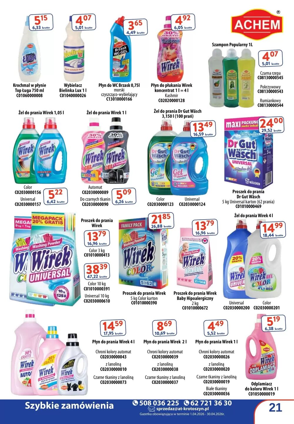 Gazetka promocyjna Agata  ważna od 01.04.2026 - Strona 21.