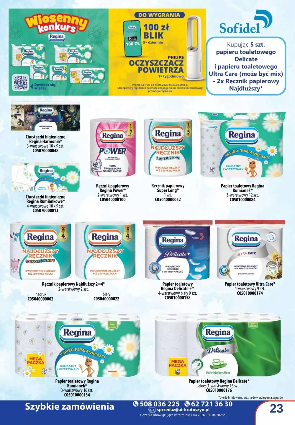 Gazetka promocyjna Agata  ważna od 01.04.2026 - Strona 23.