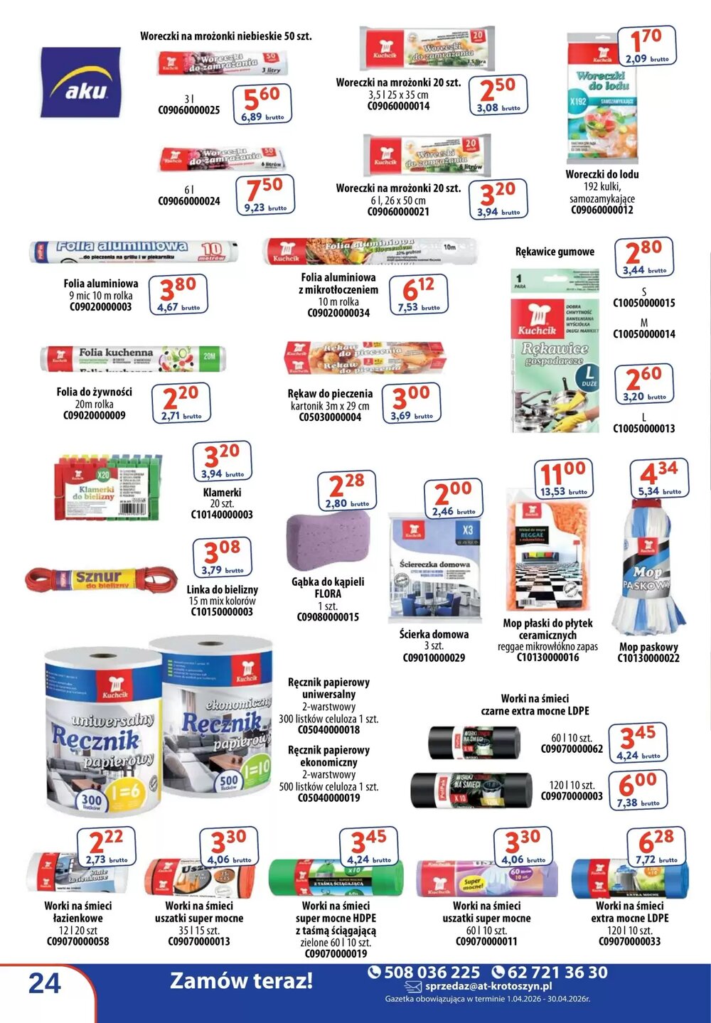 Gazetka promocyjna Agata  ważna od 01.04.2026 - Strona 24.