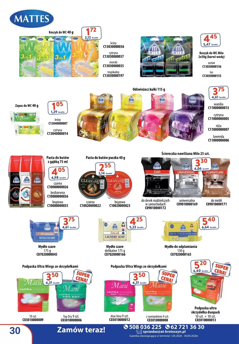 Gazetka promocyjna Agata  ważna od 01.04.2026 - Strona 30.