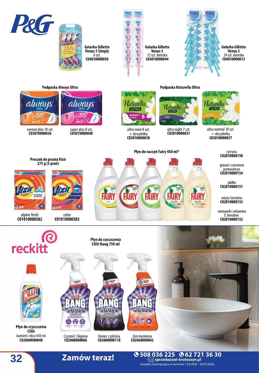 Gazetka promocyjna Agata  ważna od 01.04.2026 - Strona 32.