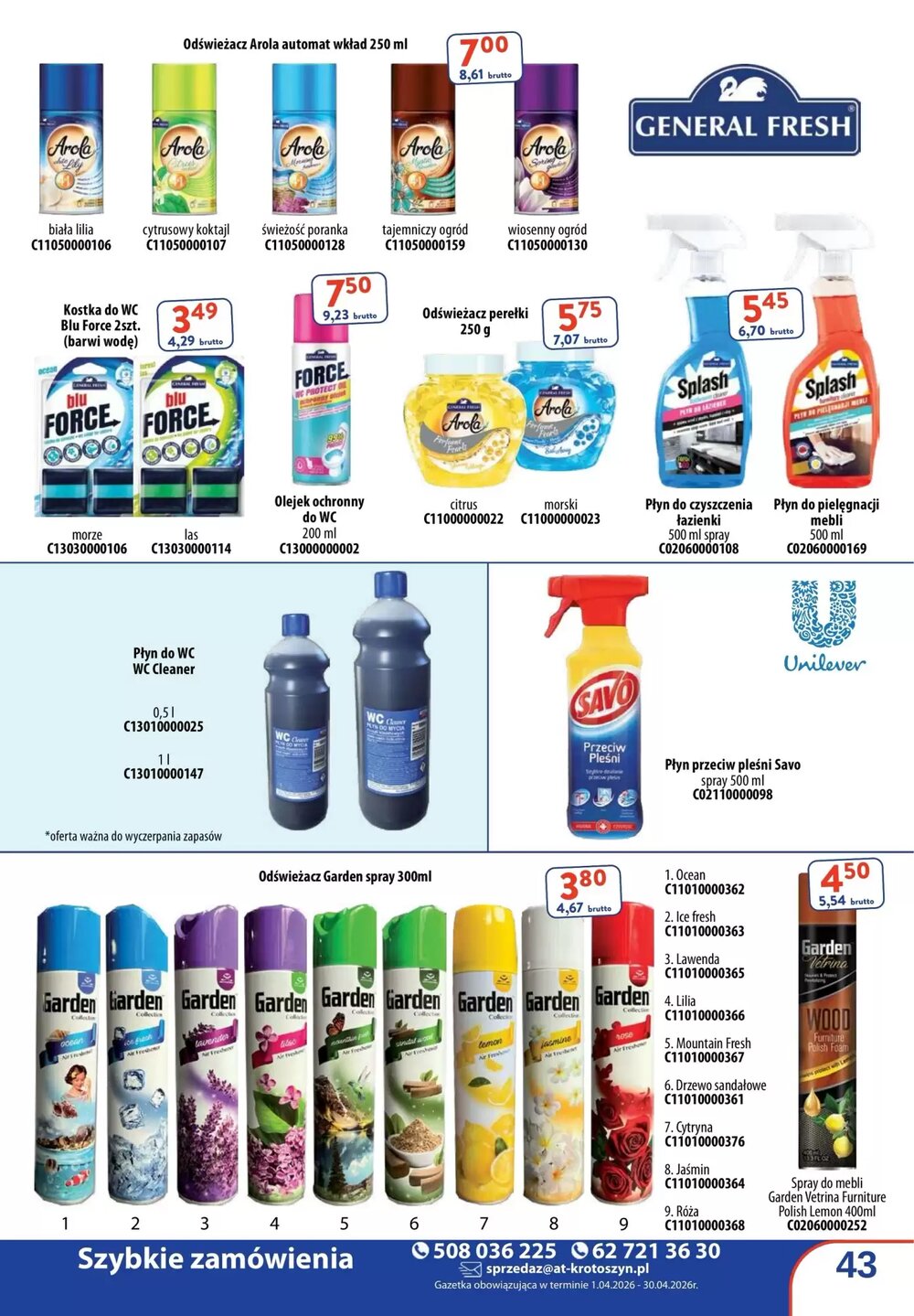 Gazetka promocyjna Agata  ważna od 01.04.2026 - Strona 43.