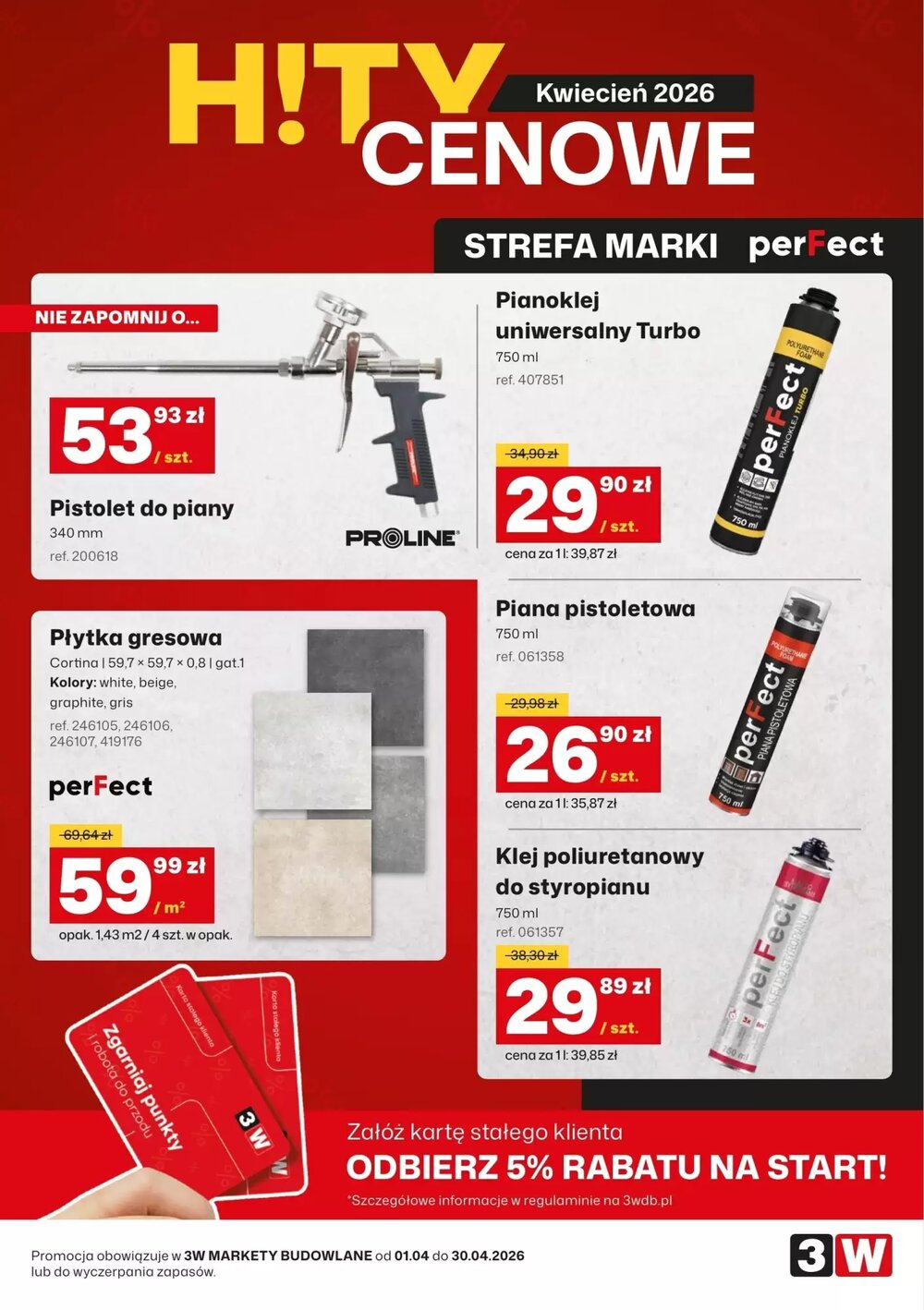 Gazetka promocyjna 3W  ważna od 01.04.2026 - Strona 1.