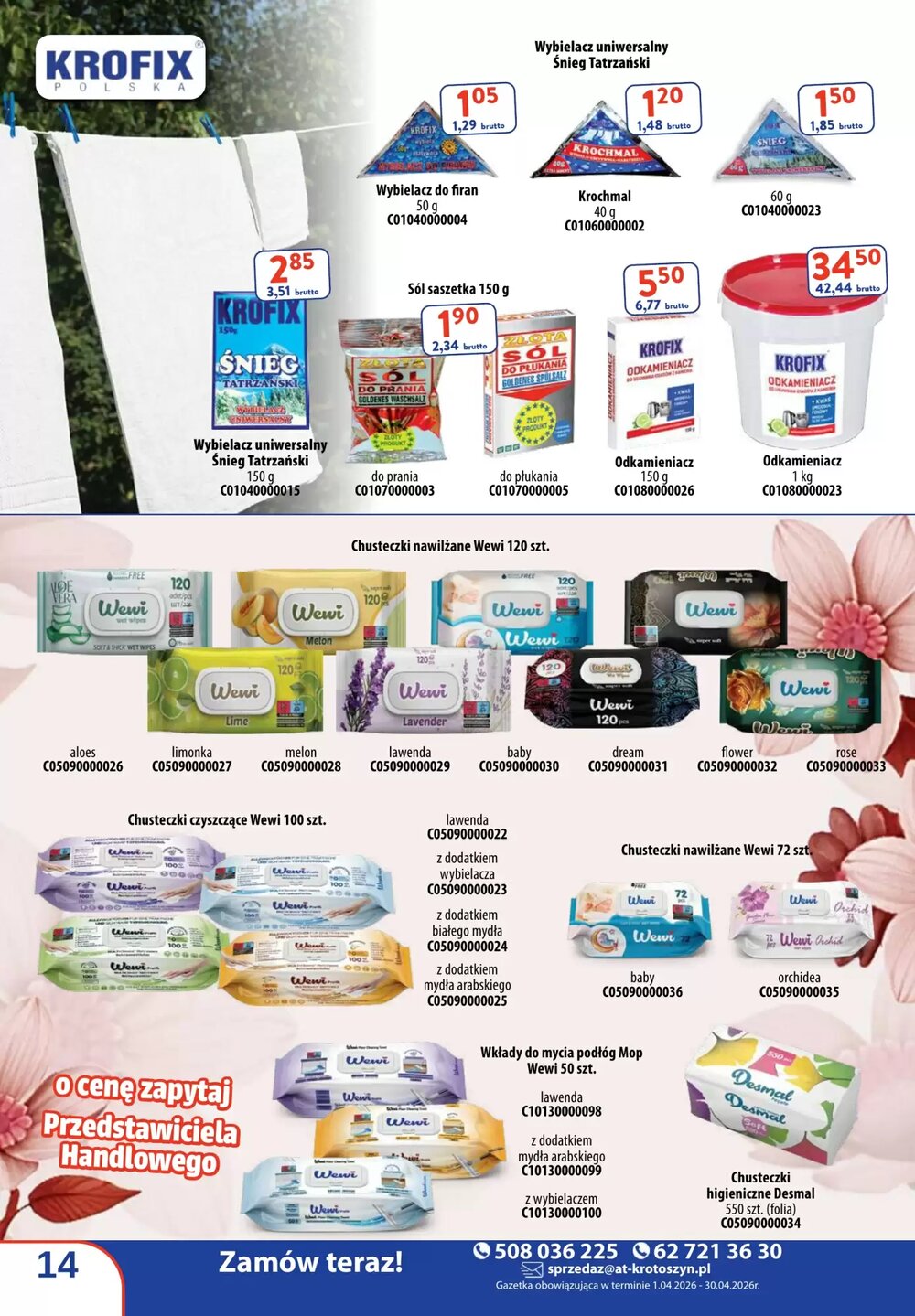 Gazetka promocyjna AT  ważna od 01.04.2026 - Strona 14.