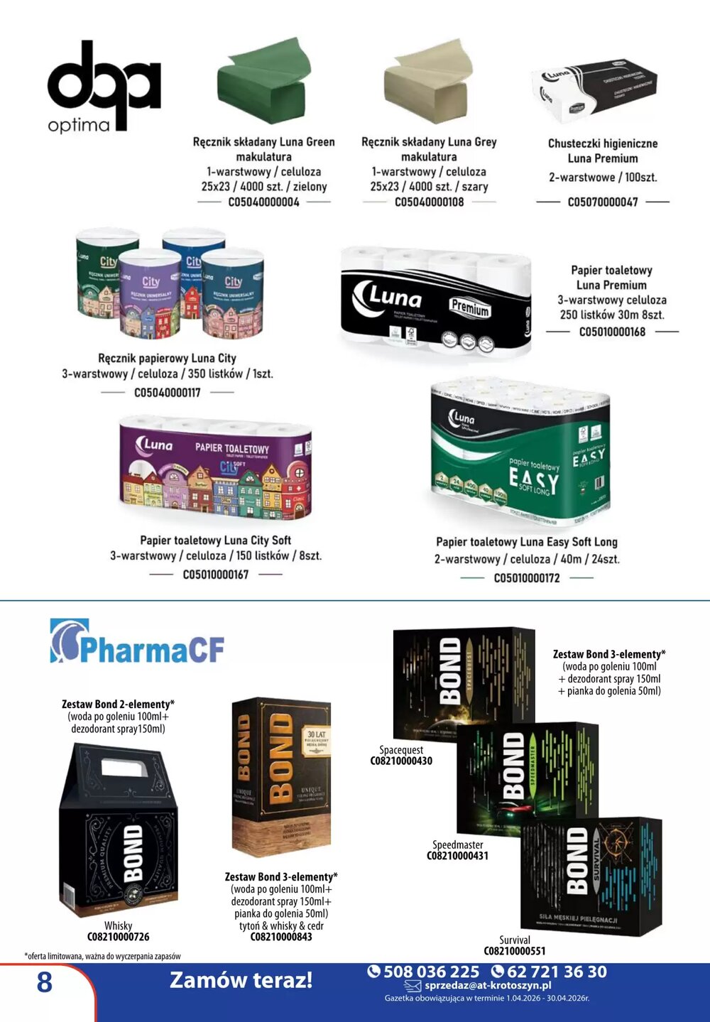 Gazetka promocyjna AT  ważna od 01.04.2026 - Strona 8.