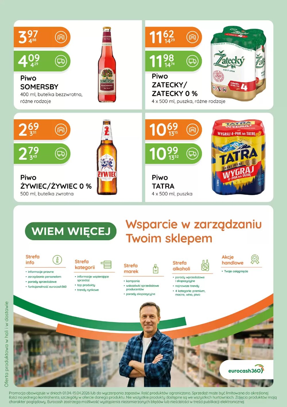 Gazetka promocyjna Eurocash  ważna od 01.04.2026 - Strona 4.