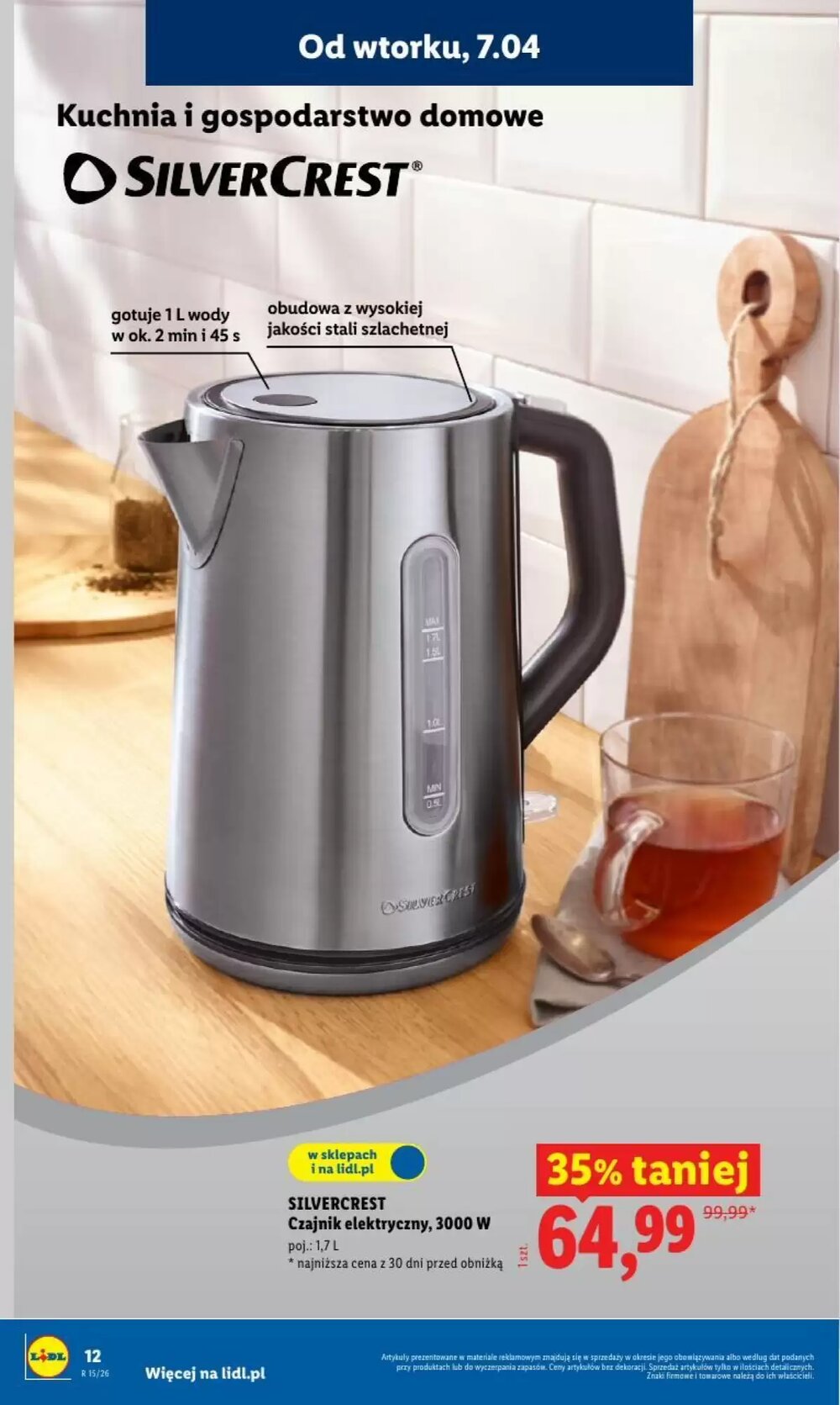 Gazetka promocyjna Lidl  ważna od 07.04.2026 - Strona 14.