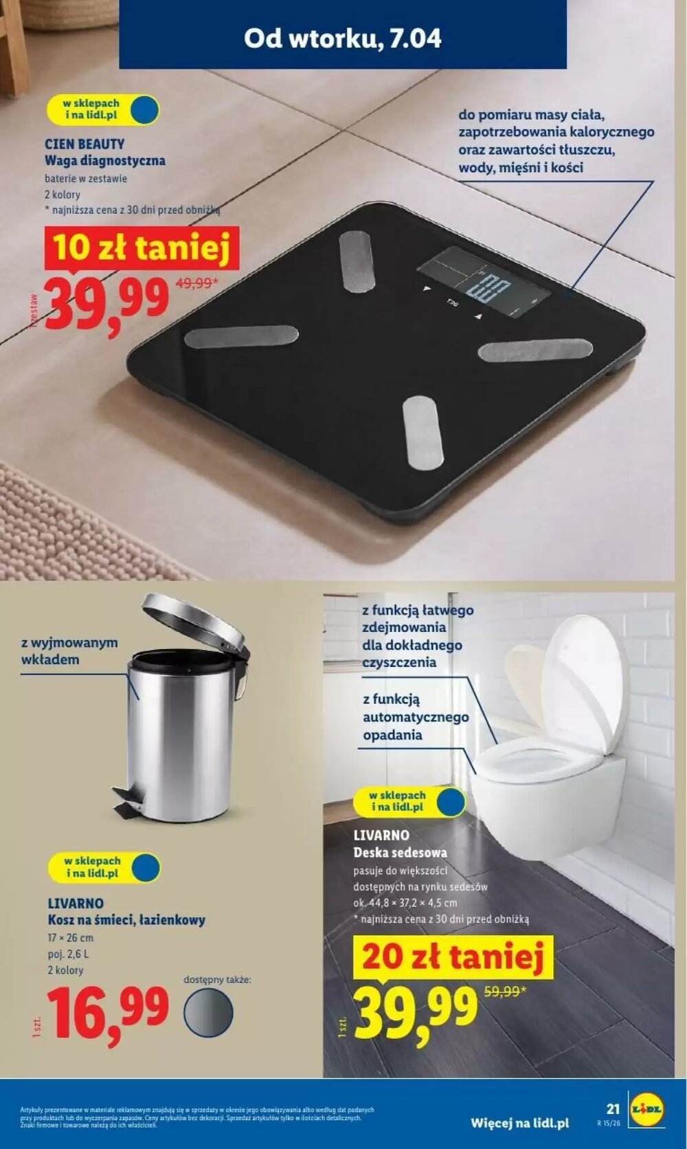 Gazetka promocyjna Lidl  ważna od 07.04.2026 - Strona 23.