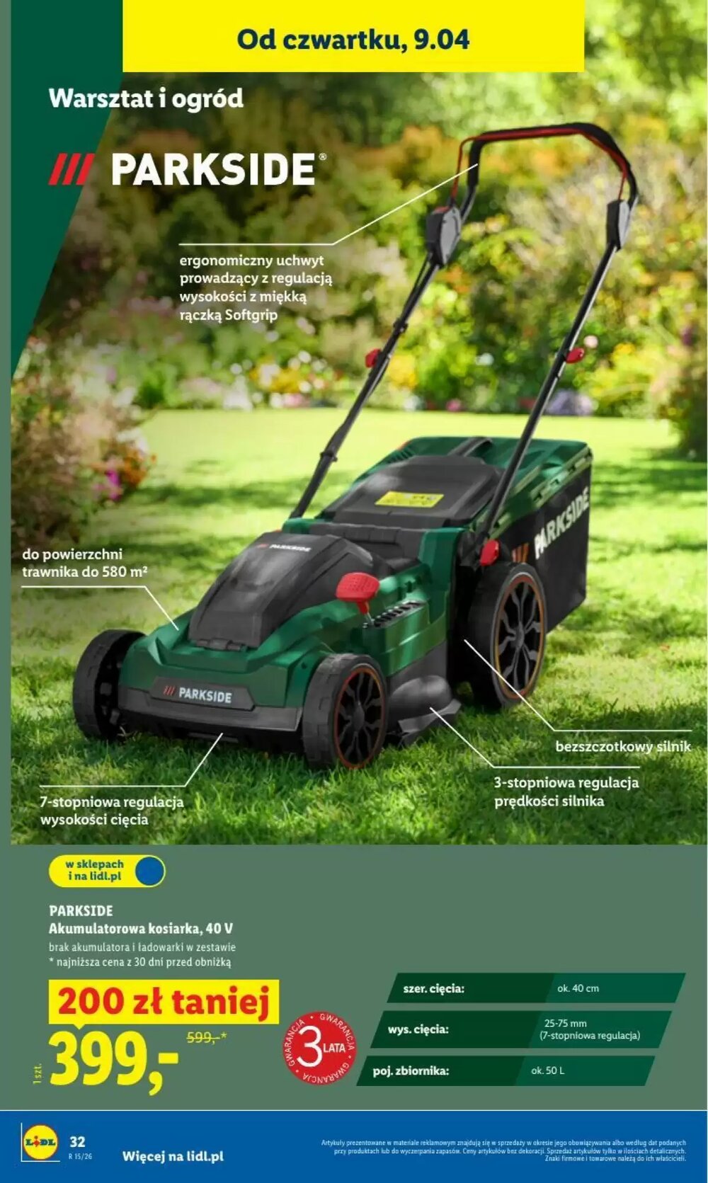 Gazetka promocyjna Lidl  ważna od 07.04.2026 - Strona 40.