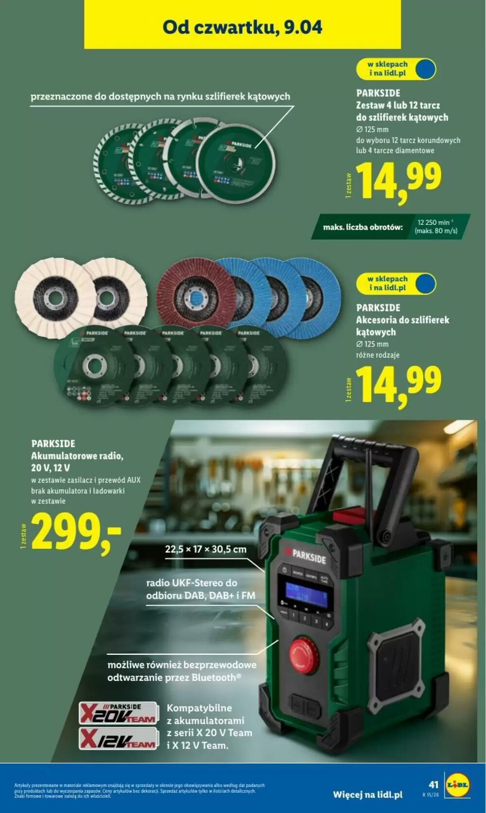 Gazetka promocyjna Lidl  ważna od 07.04.2026 - Strona 49.